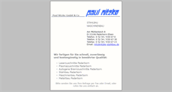 Desktop Screenshot of nitzke-stahlbau.de
